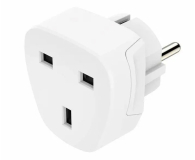 HAMA ADAPTER PODRÓŻNY BASIC GNIAZDO UK -> WTYK EU - 1335663 - zdjęcie 1
